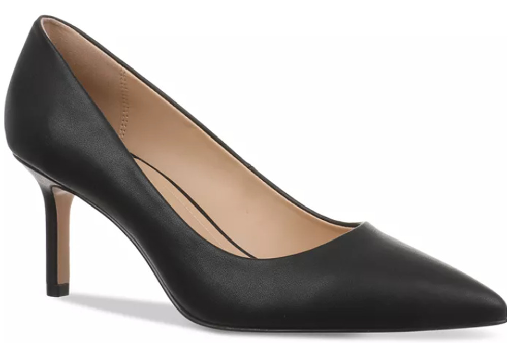 ON 34TH MARIAHHP Pump Shoes Women's Size 7.5M Black Pointed Toe Heels New